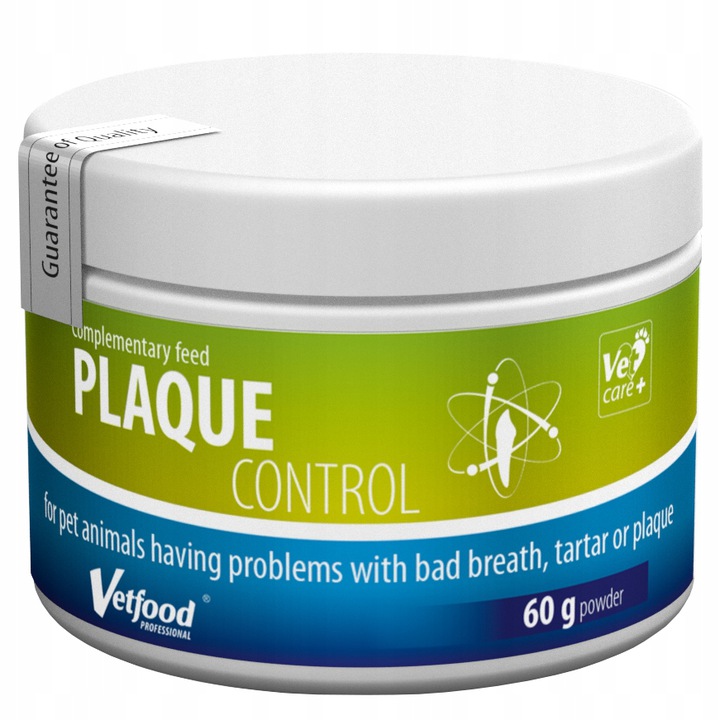

Vetfood Plaque Control 60g na Kamień Nazębny