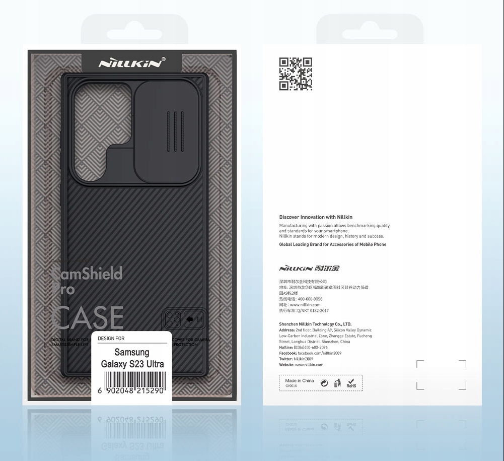 NILLKIN CAMSHIELD ETUI DO SAMSUNG S23 ULTRA Typ plecki