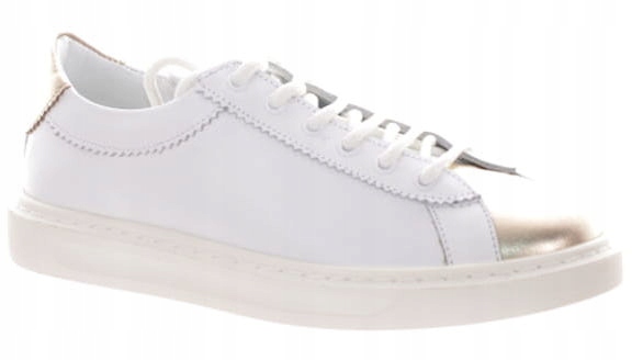 Venezia Bílé Dámské Kožené Tenisky Sportovní Boty 37