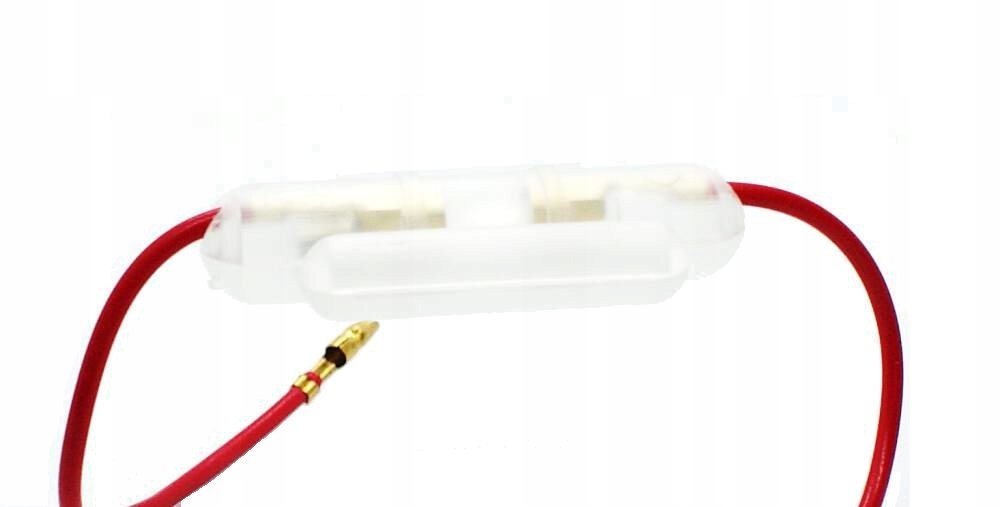

Bezpiecznik z gniazdem bezpiecznika 12V 10A 6x30mm