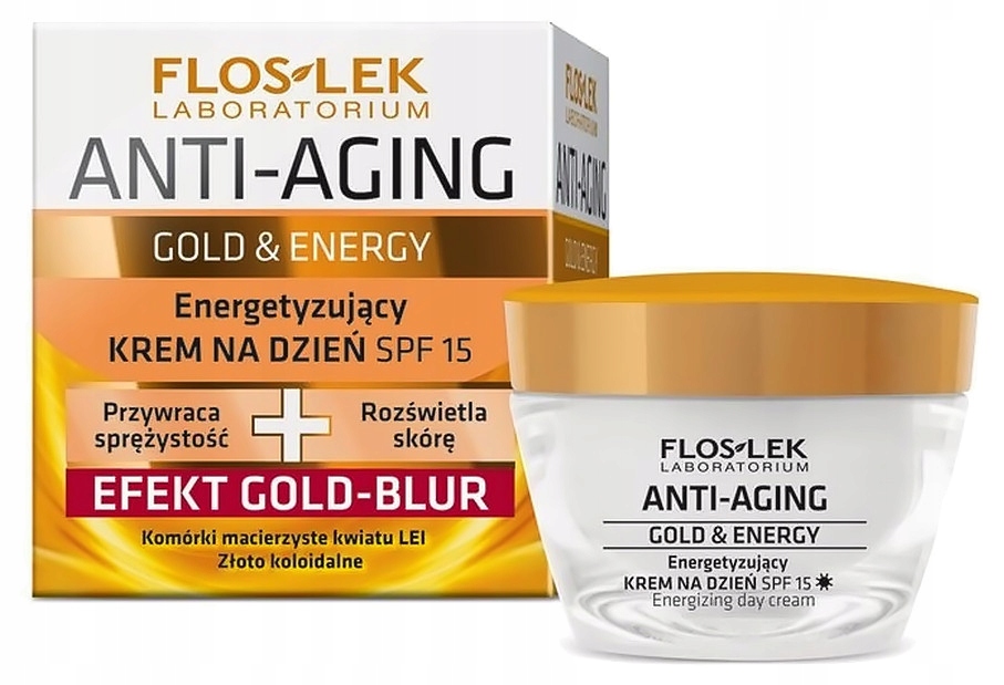FLOSLEK Anti-Aging - Energetyzujący Krem na Dzień