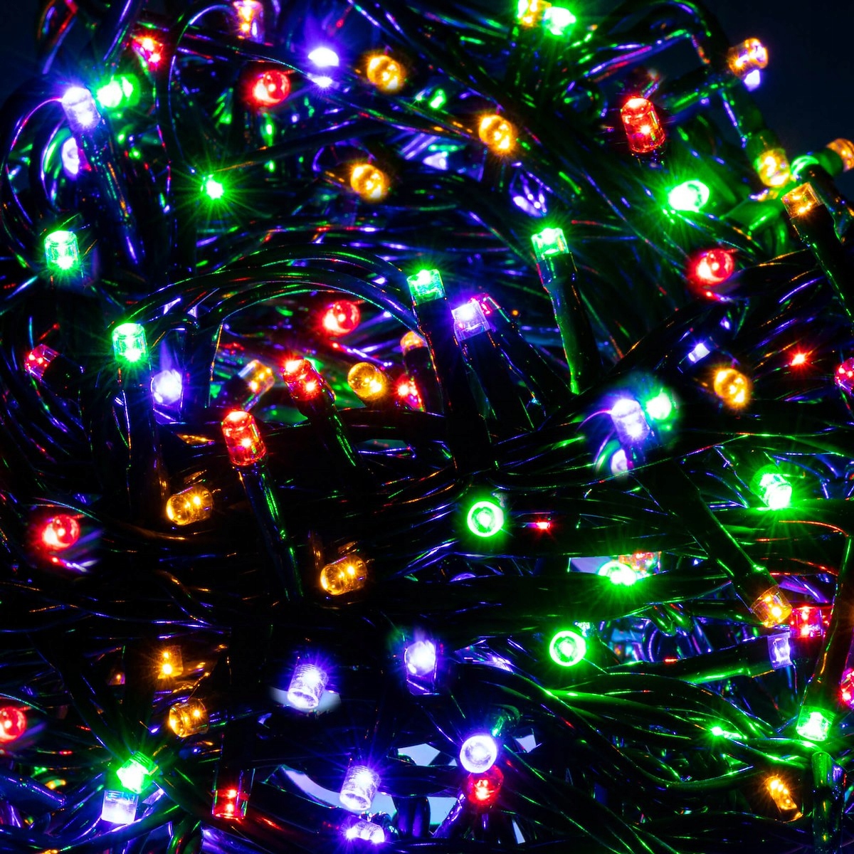 LAMPKI CHOINKOWE 500 LED ZEWNĘTRZNE STAŁE ŚWIATŁO ŚWIĄTECZNE MULTIKOLOR EAN (GTIN) 5907719422022