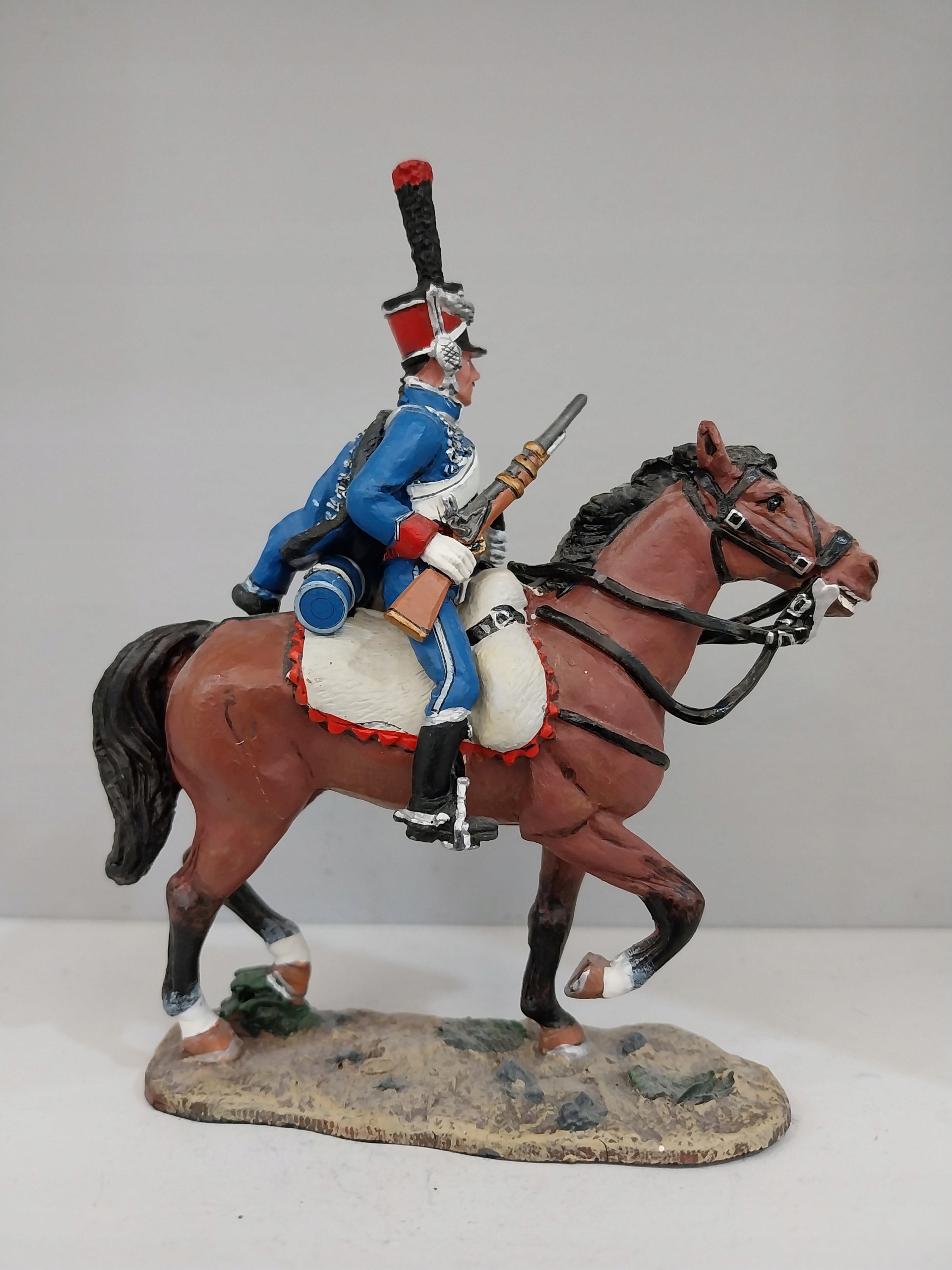 Trooper, francouzští 1. husaři, 1800 Del Prado 1/30 SNC099