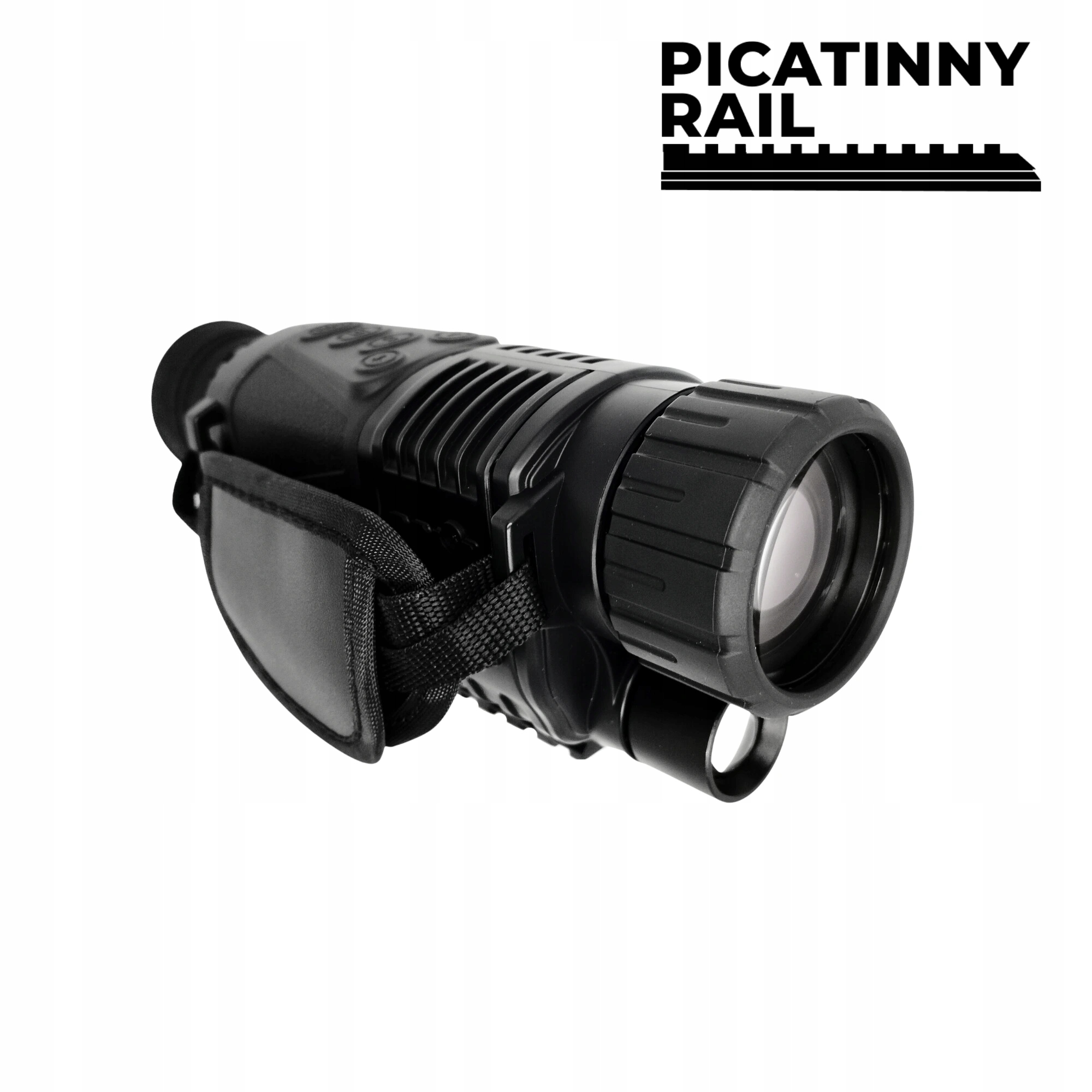 Noční vidění Monokulár Ork Hunter M-1: Picatinny, IP66, 5x Optický Zoom