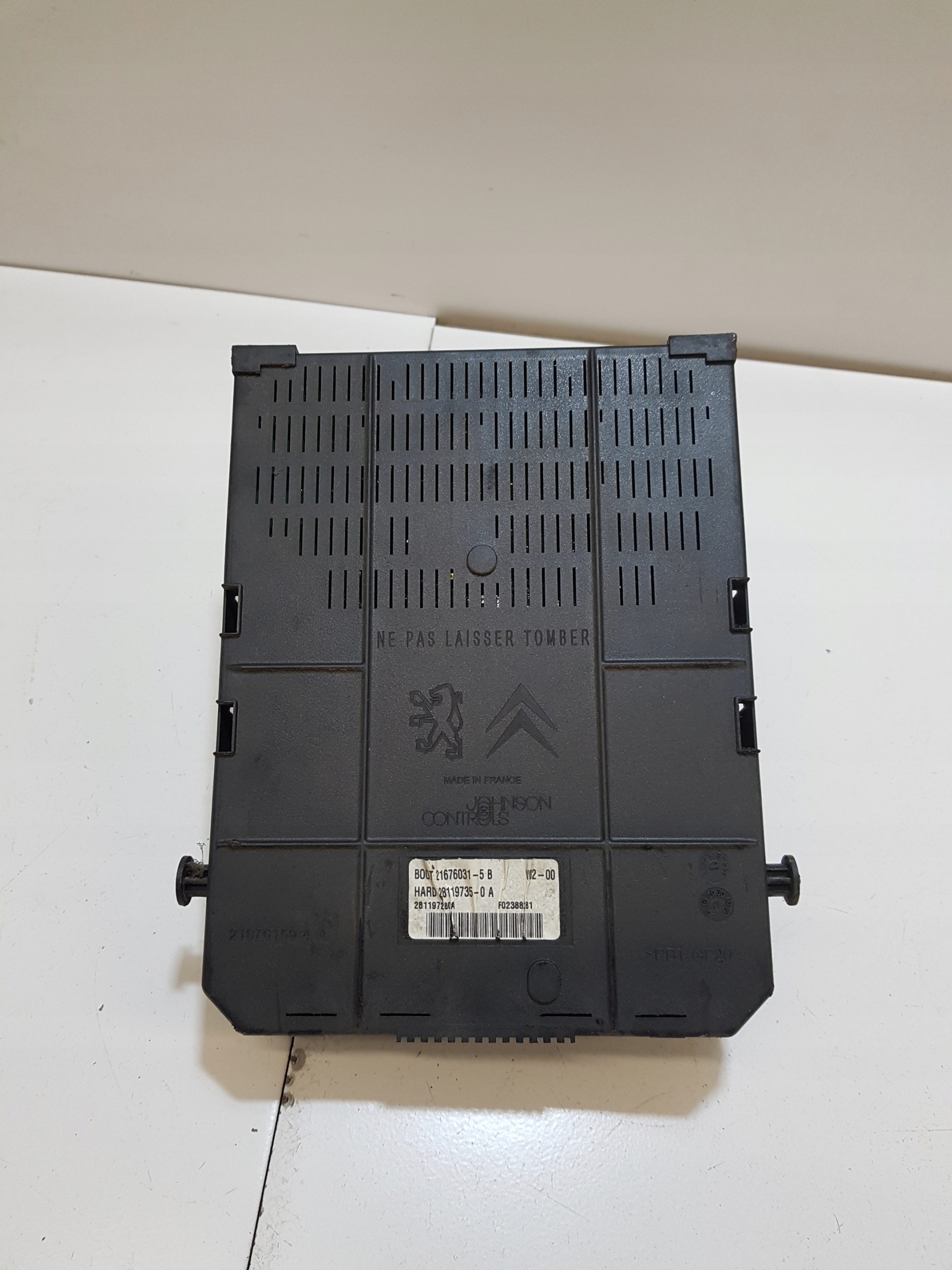 Bedienteil modul BSI PEUGEOT 307