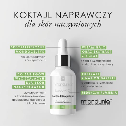 LASER-IQ Cocktail Réparateur, koktajl naprawczy do twarzy