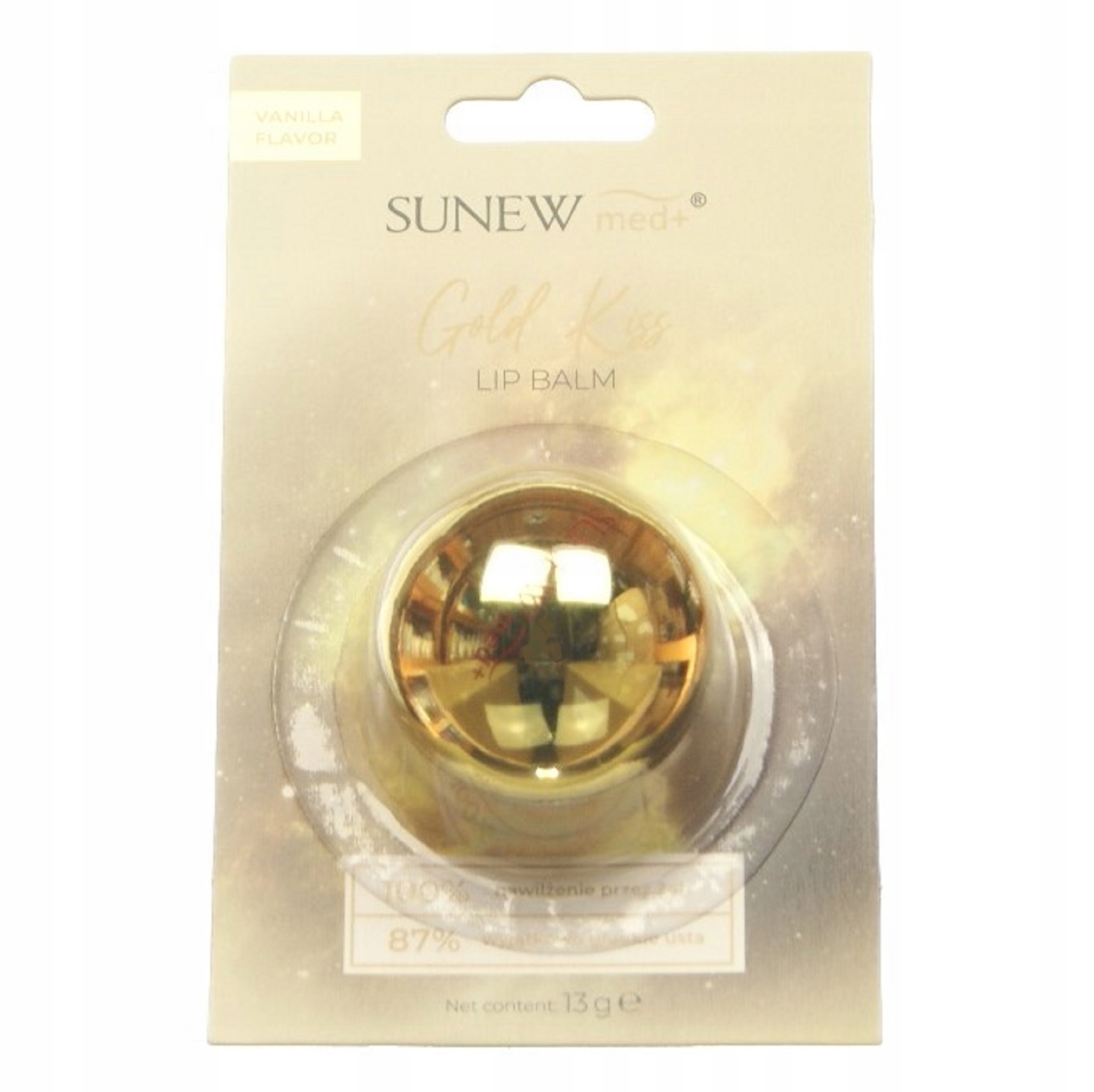 

SUNEWmed Gold Kiss balsam do ust waniliowy 13 g