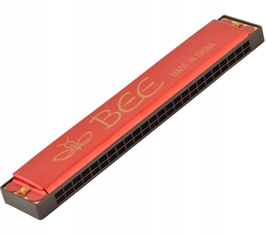 HARMONIJKA USTNA BEE ORGANKI 17,5 CM RÓŻNE KOLORY Marka Dromader