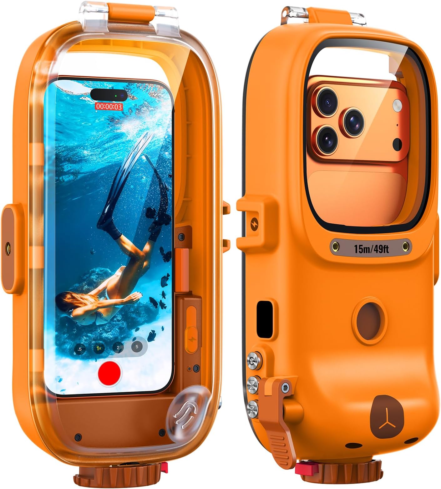 Pokrowiec Wodoodporny Na Telefon Zanurzeniowy IP68 15m Aktywny Podwodny