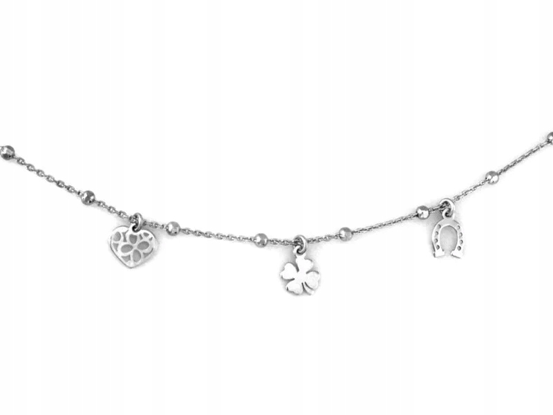 Stříbrný náhrdelník 925 celebrity s přívěsky 2,20 g jako dárek, módní vzor