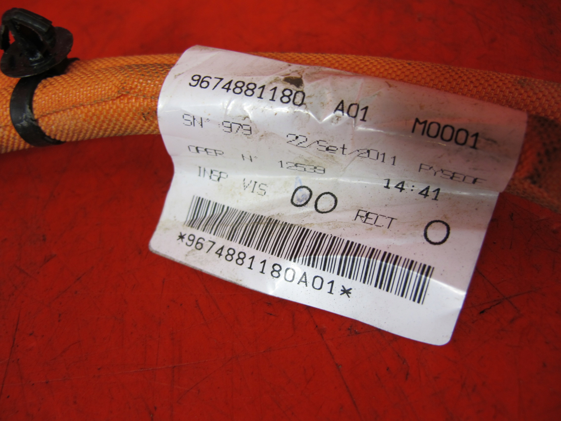 CITROEN DS5 2.0 HDI HYBRID wiring KABEL bundle