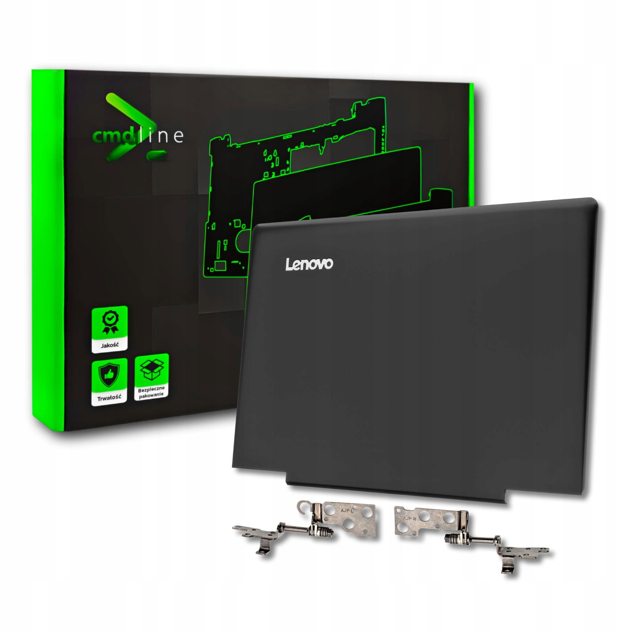 Klapa Matrycy Zawiasy Do Lenovo Ideapad 700-15ISK Black
