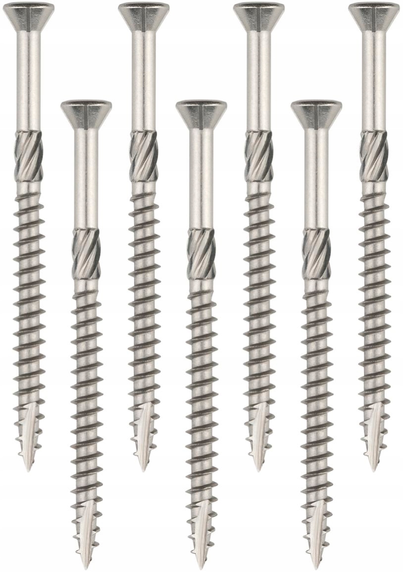Wkręty do deski elewacyjnej 4x60 C1 800szt TX15 wkręty ozdobne
