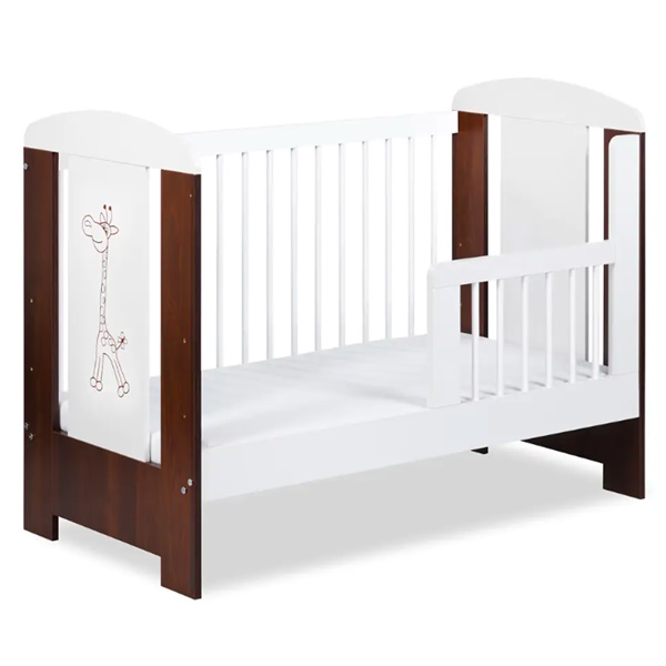 KLUPŚ DZIECIĘCE ŁÓŻECZKO ŻYRAFA DĄB SOSNA 120x60 Kod producenta SAFARI