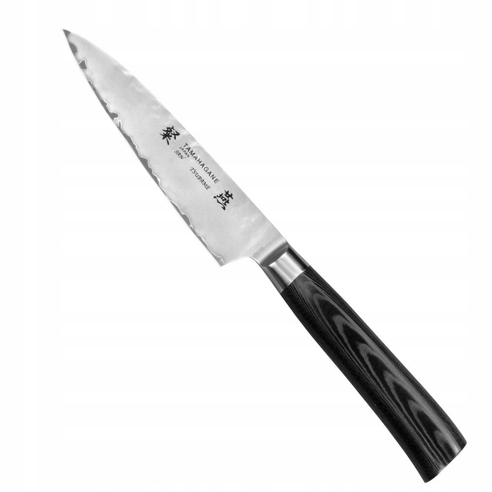 Tamahagane Tsubame Black VG-5 Japonský kuchynský nôž Univerzálny 61 Hrc 12 cm