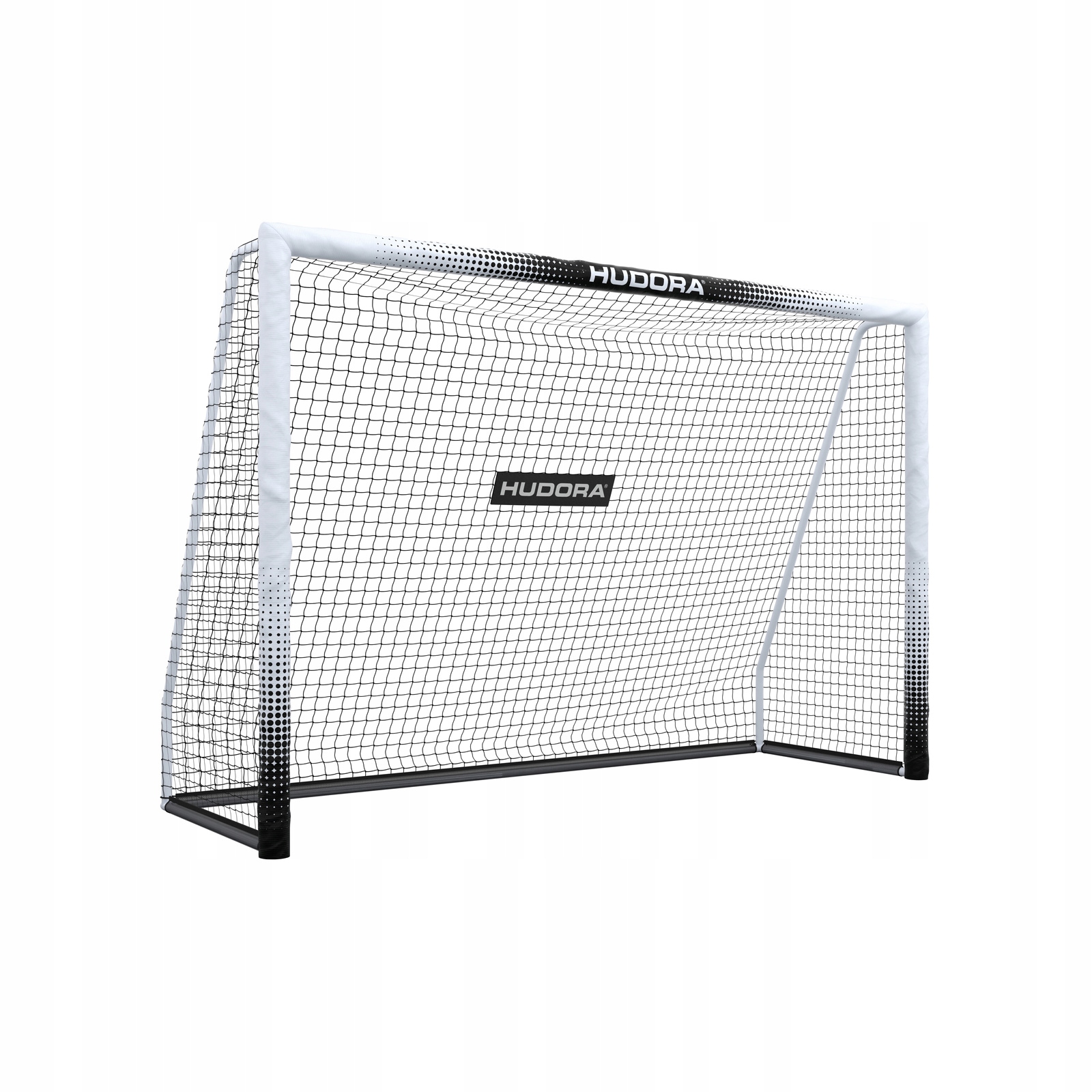 Bramka piłkarska Hudora Pro Tect 240x160 cm biała