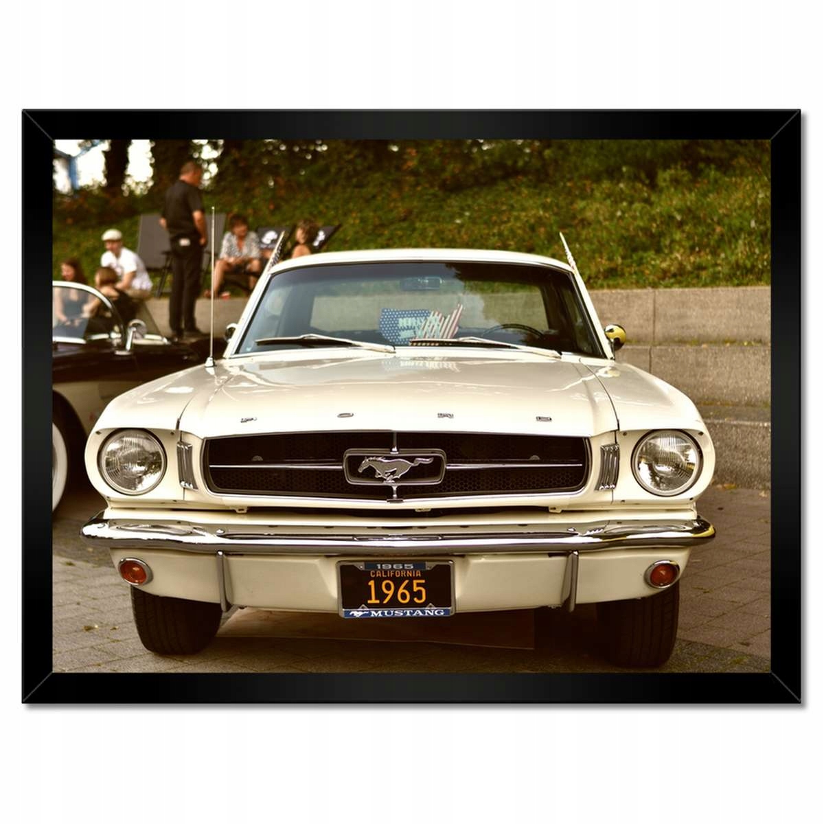 Plakáty v rámu 40x30 Ford Mustang Auto Usa