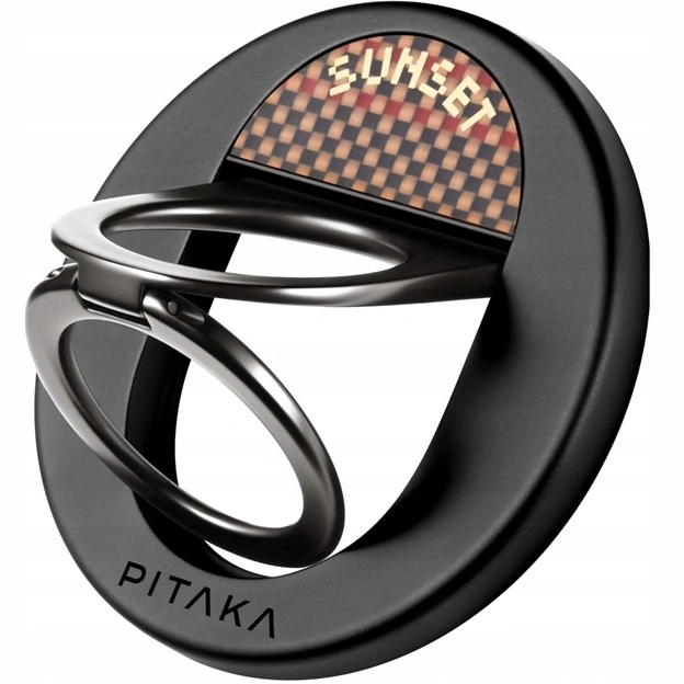 Magnetický držák Pitaka MagEZ Grip 3 MagSafe pro telefon Sunset