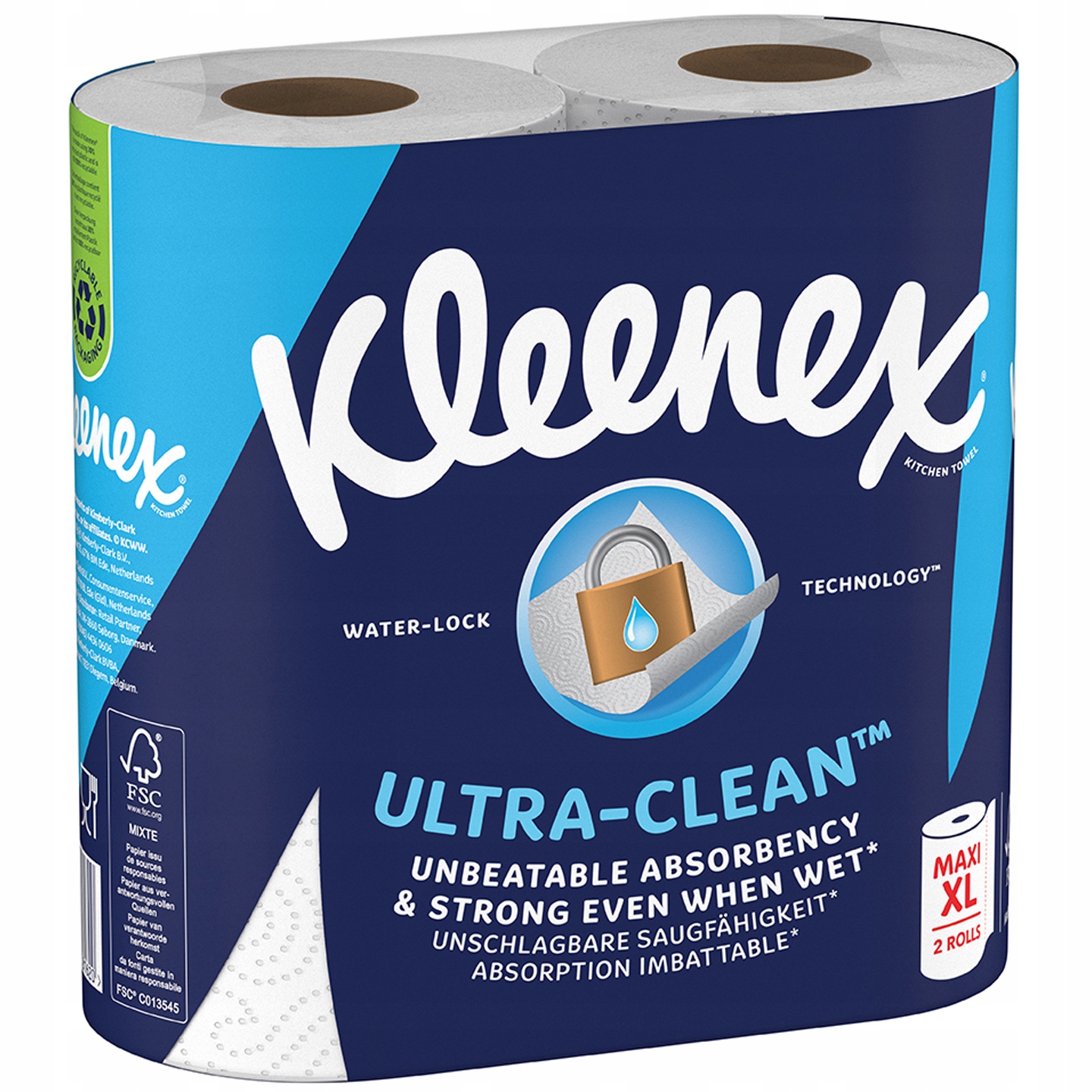 

Ręcznik papierowy Kleenex Ultra Clean 74 listki