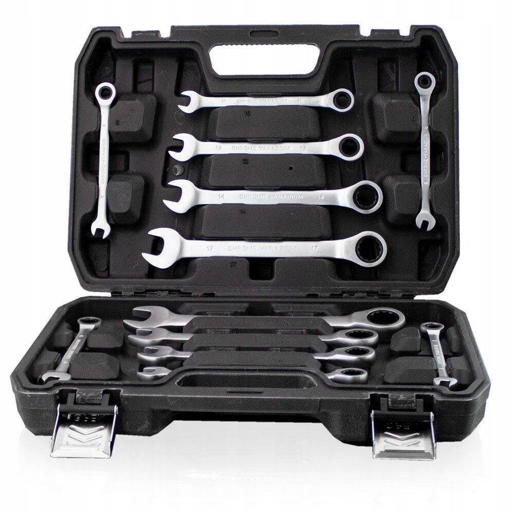 Sada nářadí Očkoploché klíče 12 prvků Bituxx 6-19mm