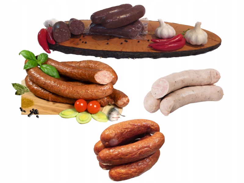 Zestaw wędlin grill kiełbasa ok.2000g