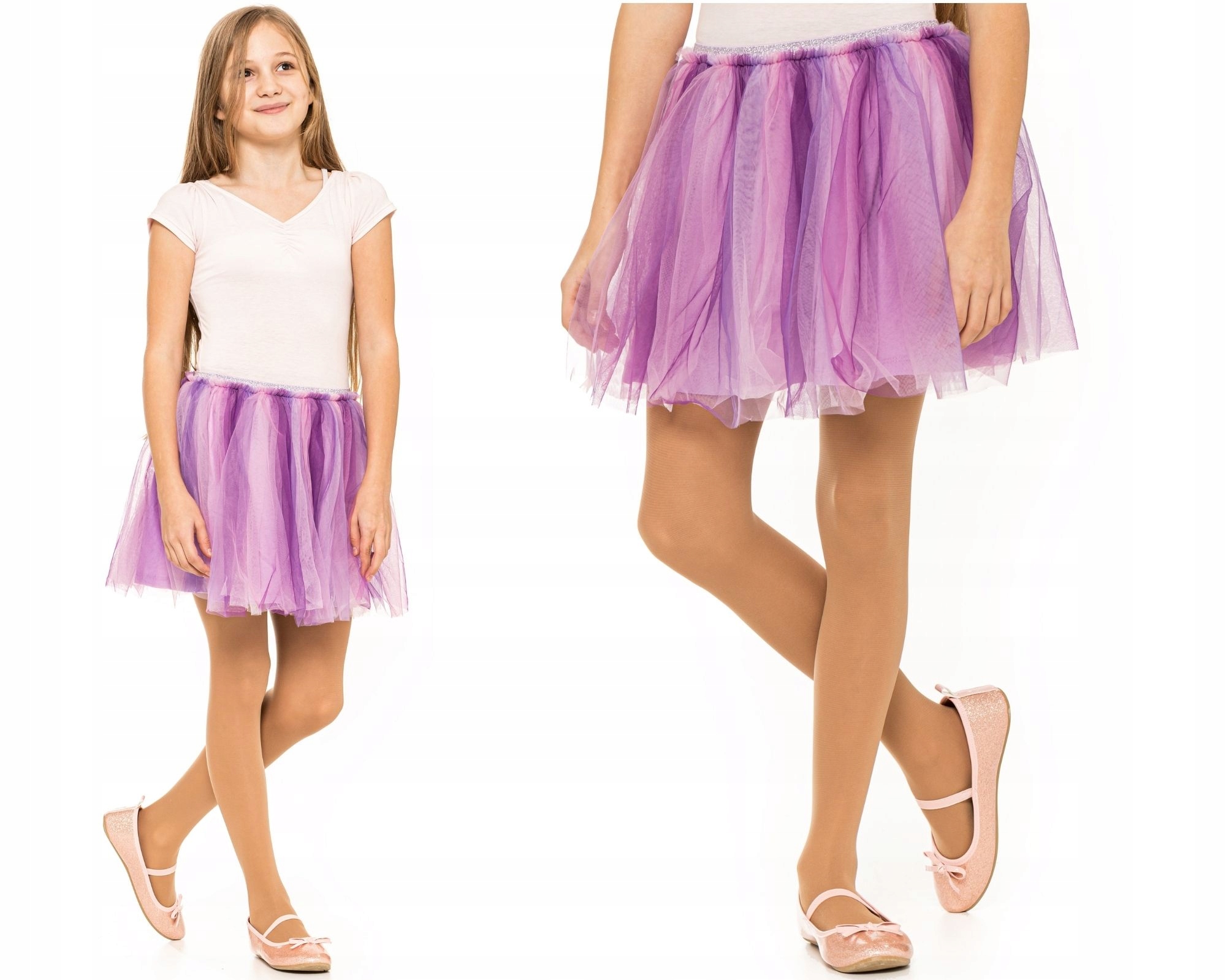 

Dziewczęce Rajstopy Dziecięce Gładkie Rajtki 50DEN