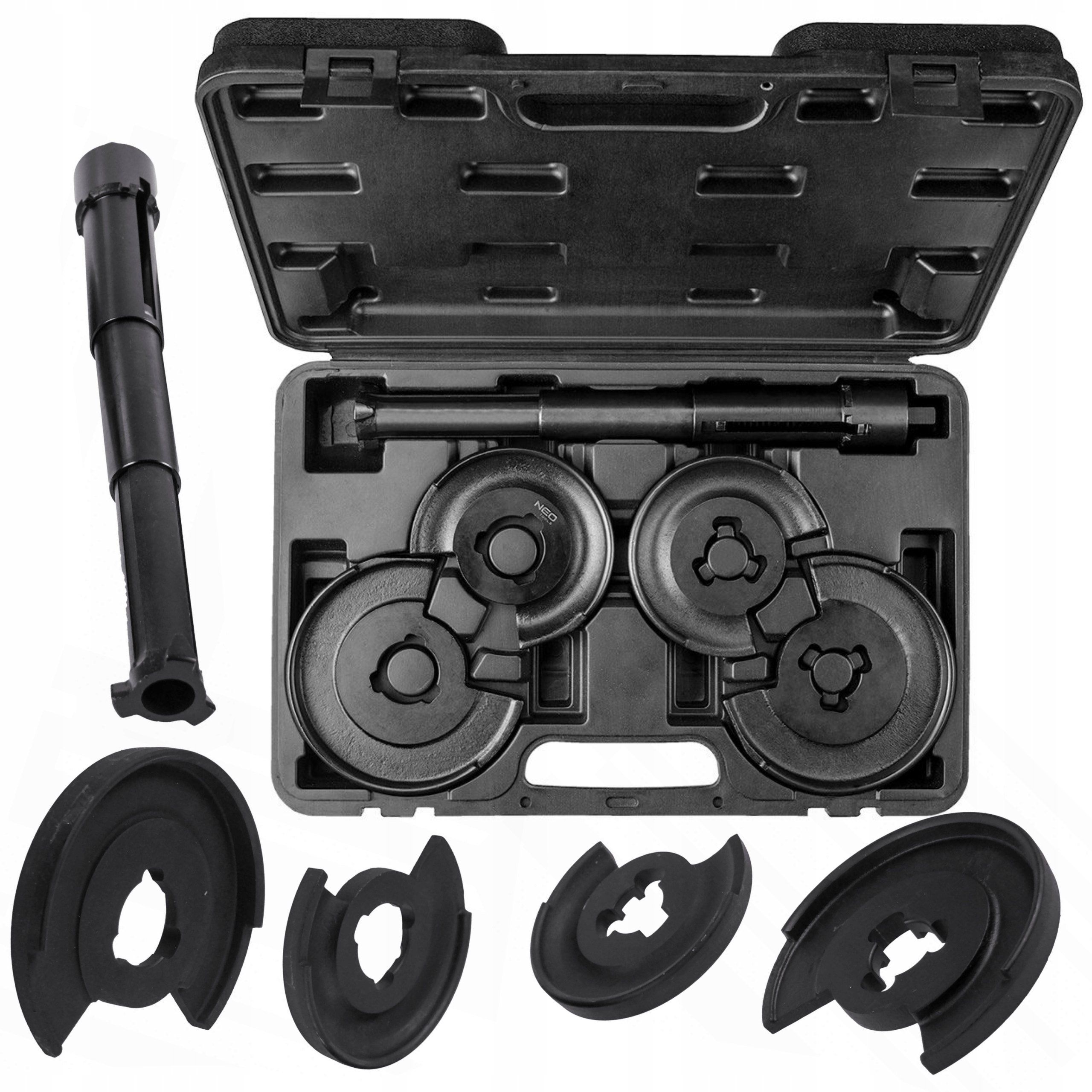 Съемник пружин, телескопический, Neo Tools 11-798