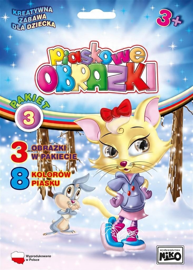 

Piaskowe obrazki pakiet 3 Niko