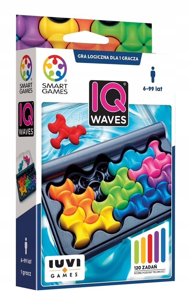 Smart Games Iq Waves (pl) Iuvi Games Logiczne Gry Edukacyjne Dla 8 Latka
