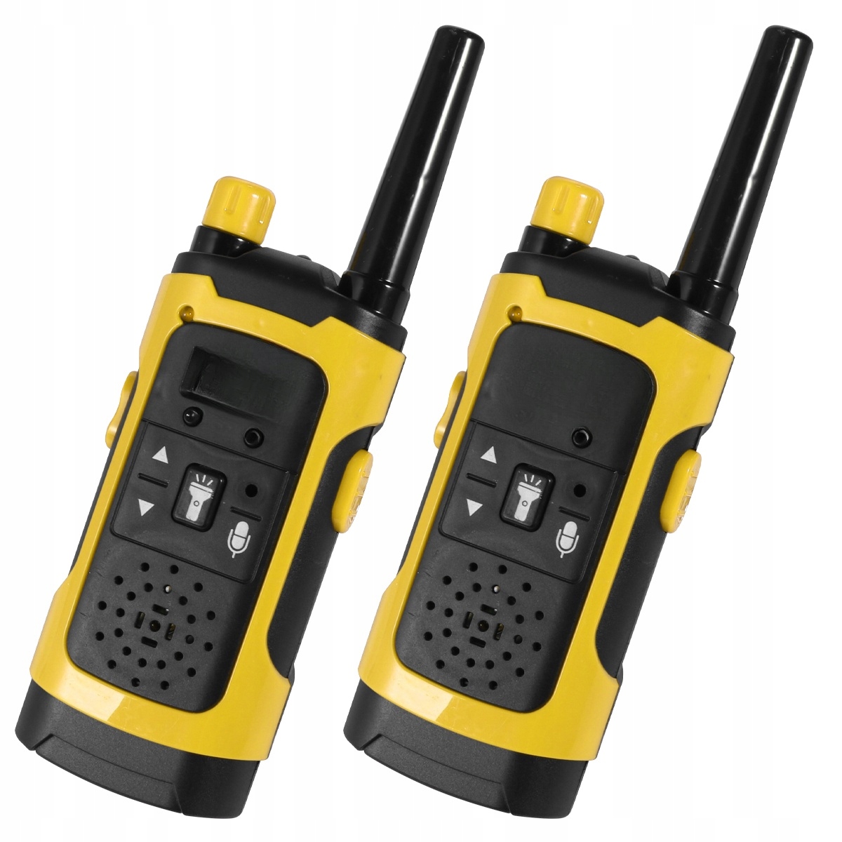 ZESTAW 2 INTERKOMÓW DLA DZIECI - ŻÓŁTE - PROSTA OBSŁUGA