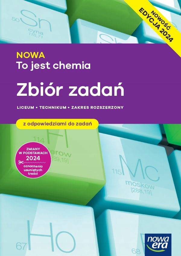 NOWA TO JEST CHEMIA LO ZBIÓR ZADAŃ z odpowiedziami NOWA ERA edycja 2024