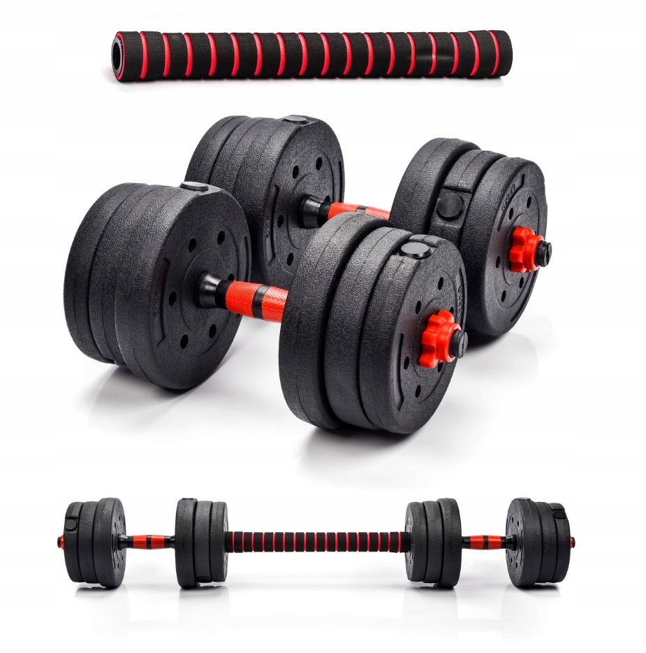 

Hantle Bitumiczne Zestaw 2x10kg Sztanga Meteor