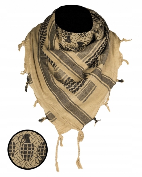 

Chusta Arafatka Shemagh Mil-Tec Pineapple Coy/Blac