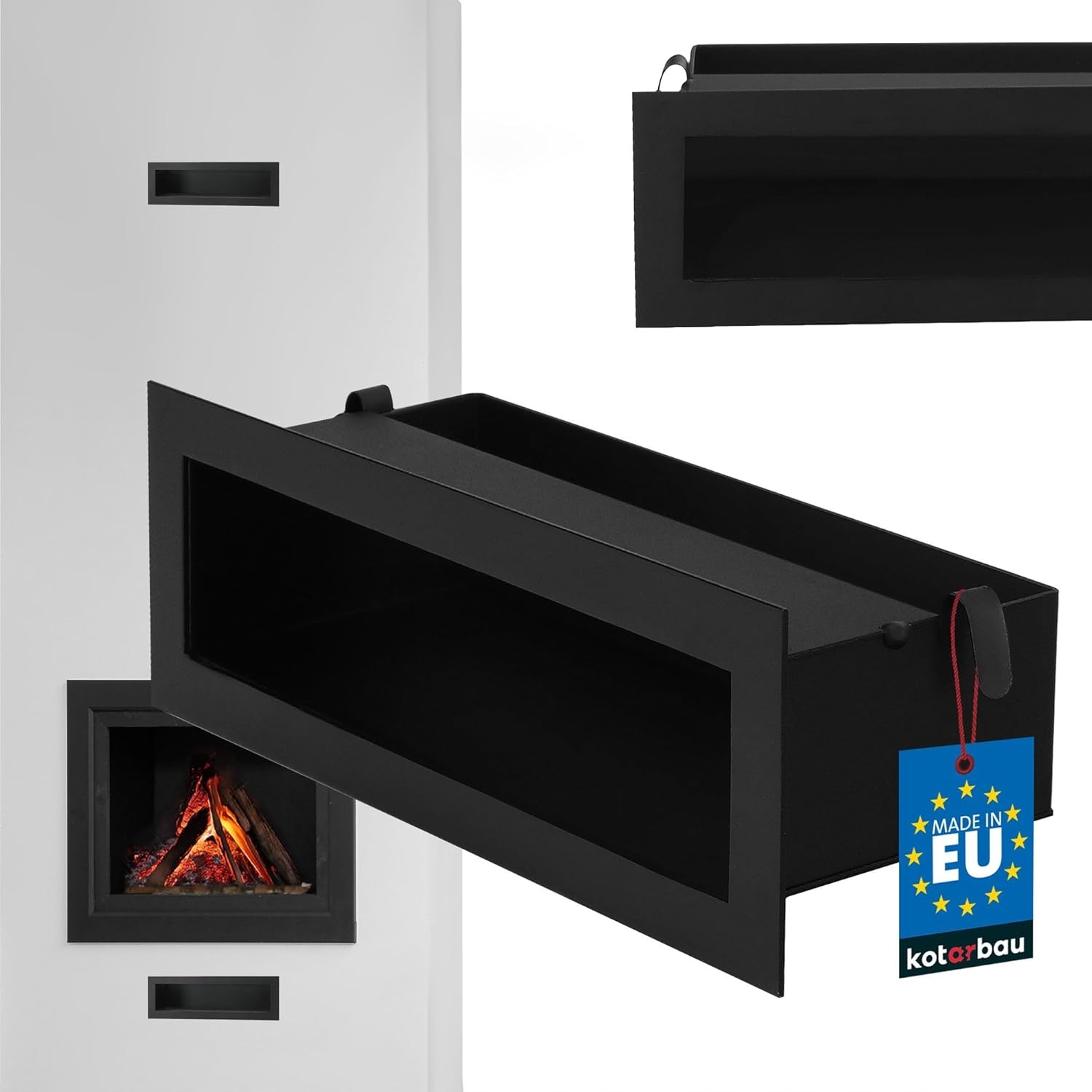 Kotarbau Ventilační mřížka do krbu 30 cm, ocel