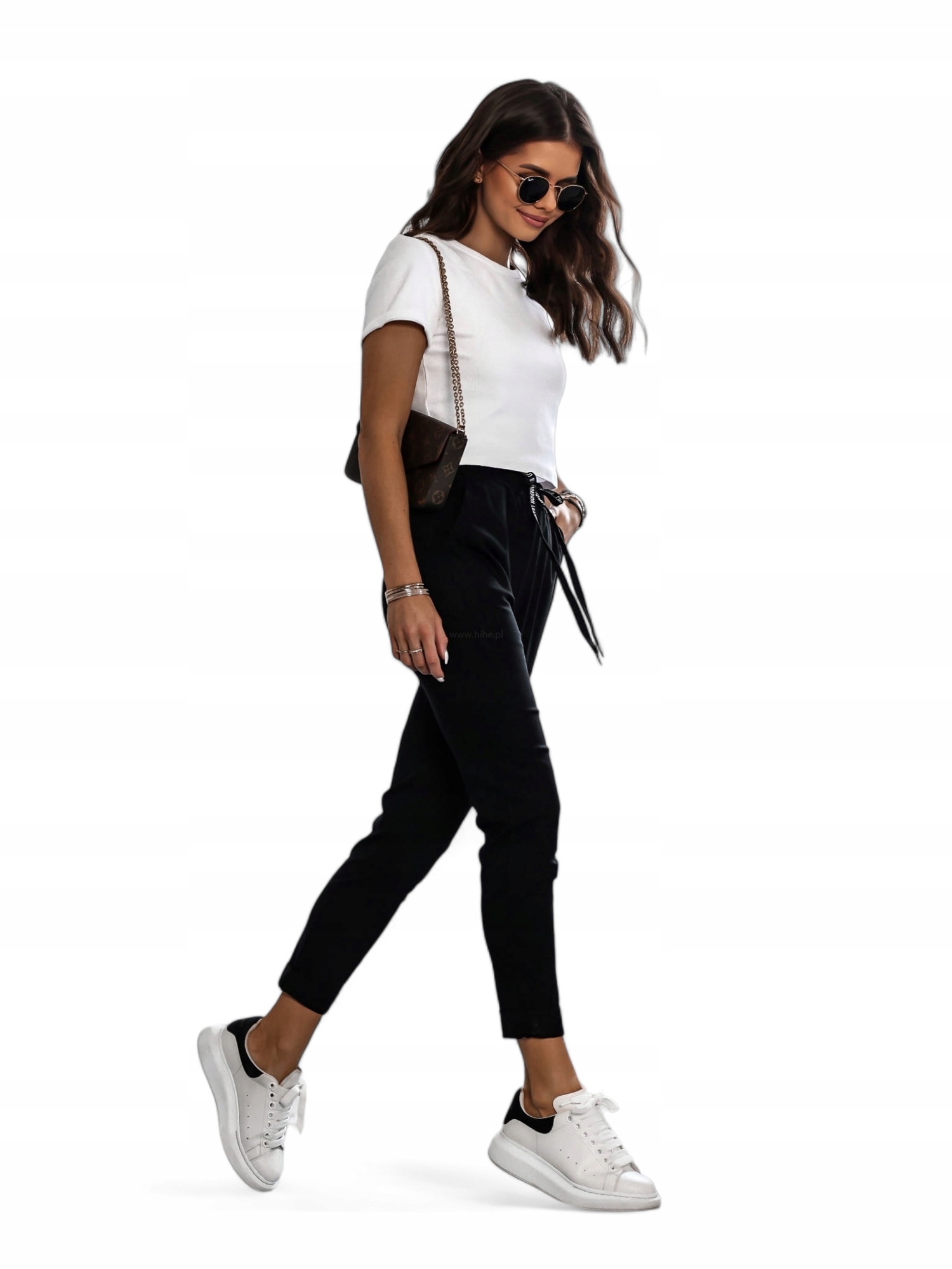 CYGARETKI Damskie MEGA ELASTYCZNE Wysoki Stan KC78 C r.S/M