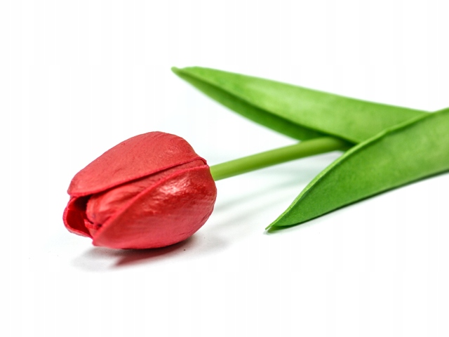 

Tulipany silikonowe sztuczne tulipan Czerwony Lux