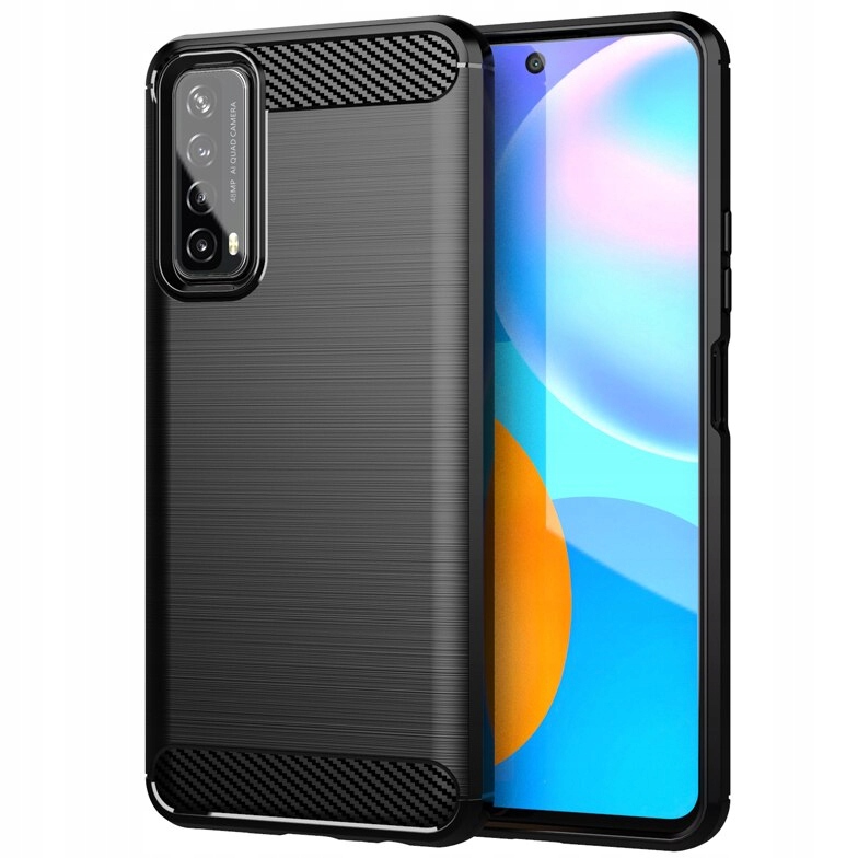 

Etui do Huawei P Smart 2021 Karbon Pancerne +szkło