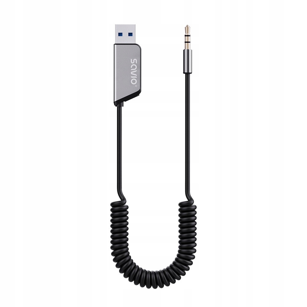 Savio Adapter transmiter Aux z bluetooth 5.3, funkcja zestawu,