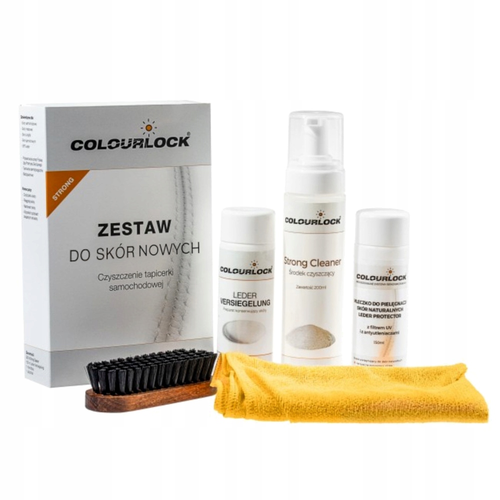 

Duży Zestaw Strong Do Czyszczenia Skóry + Mleczko