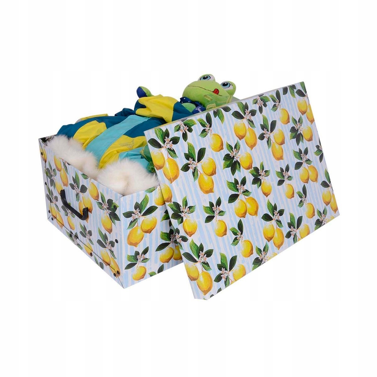 Pudełko kartonowe organizer pojemnik MAXI OWOCE CYTRYNA Przeznaczenie dekoracyjne