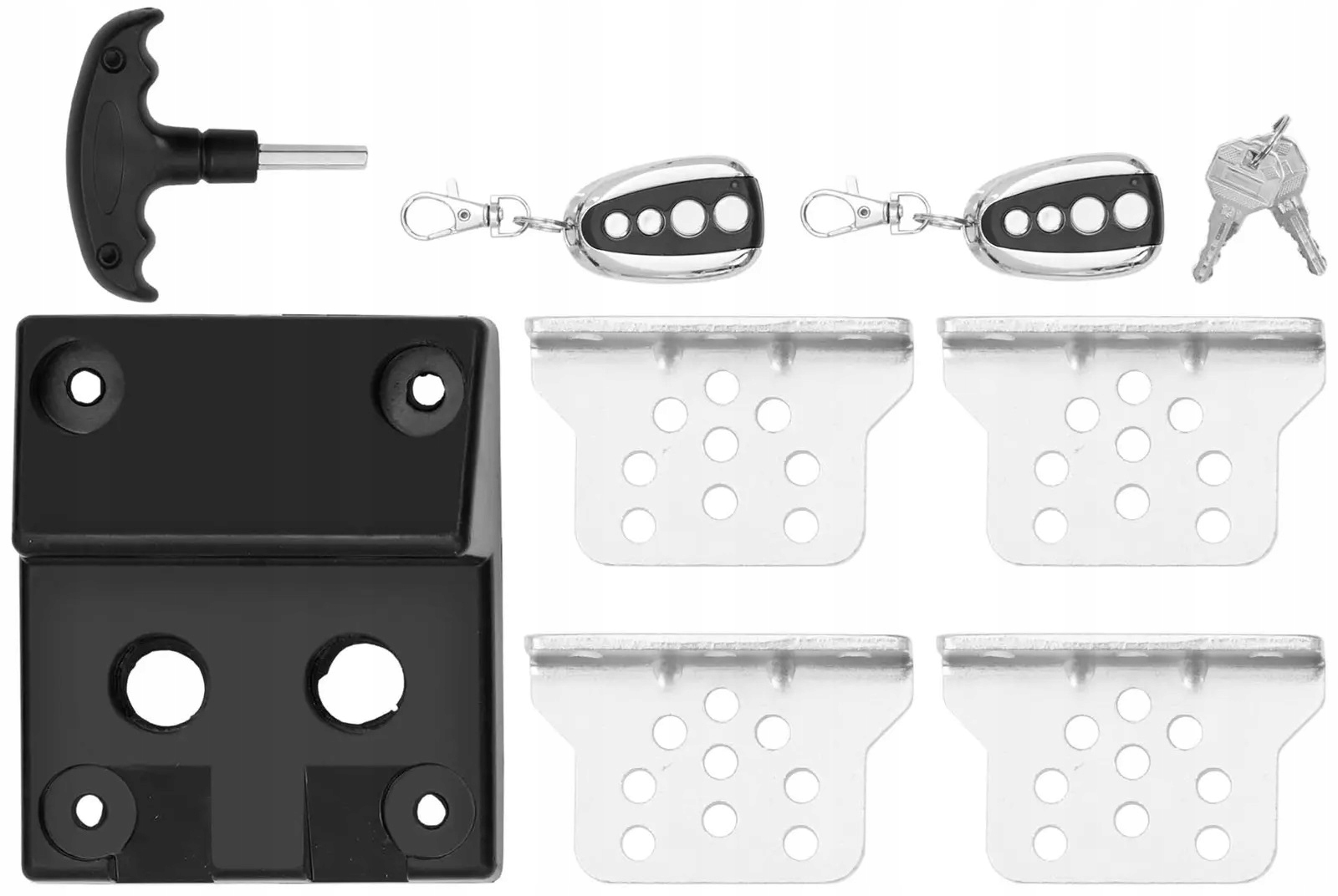 Napęd do bramy dwuskrzydłowej 400kg 4m automat MSW MSW-GDOOR-003B 10062498