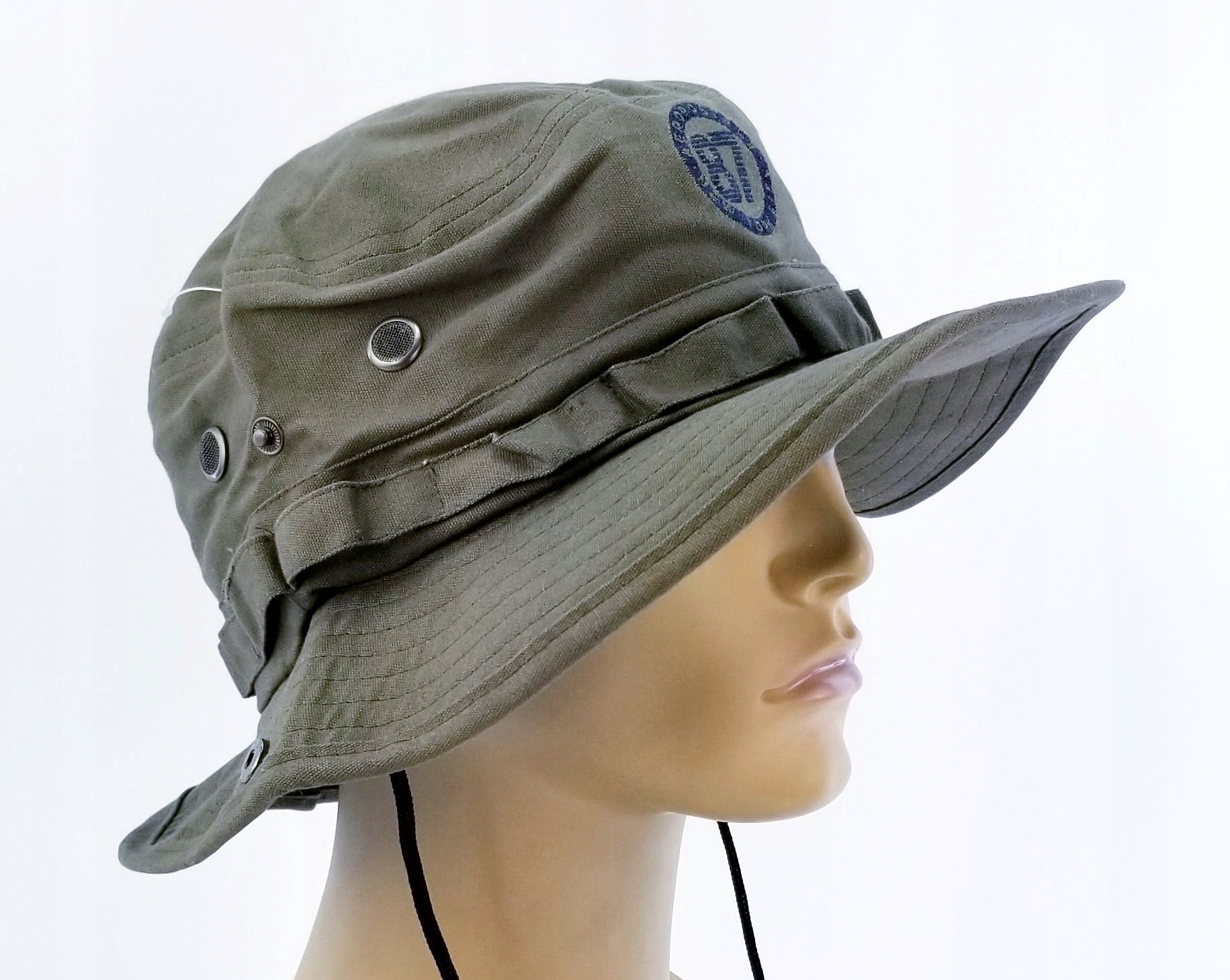 Kapelusz Bucket męski AEROPOSTALE 87 Wyszycie 57-58cm ORYGINAŁ Lato Ryby Rozmiar 57