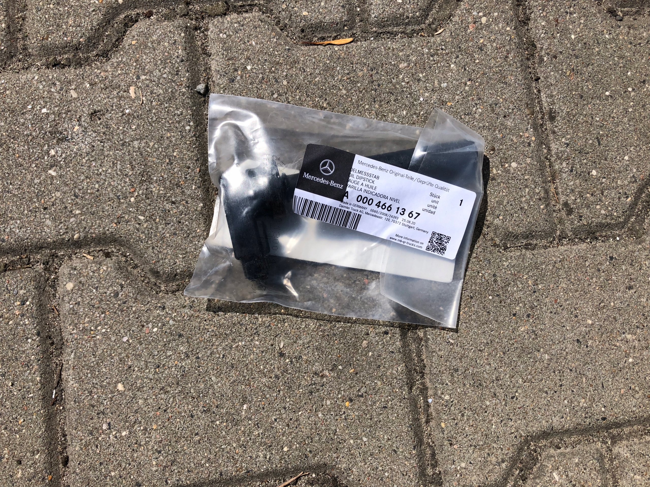 Mercedes ACTROS AXOR Czujnik Poziomu Oleju