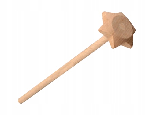 MĄTEWKA DREWNIANA KUCHENNA GWIAZDA MAŁA