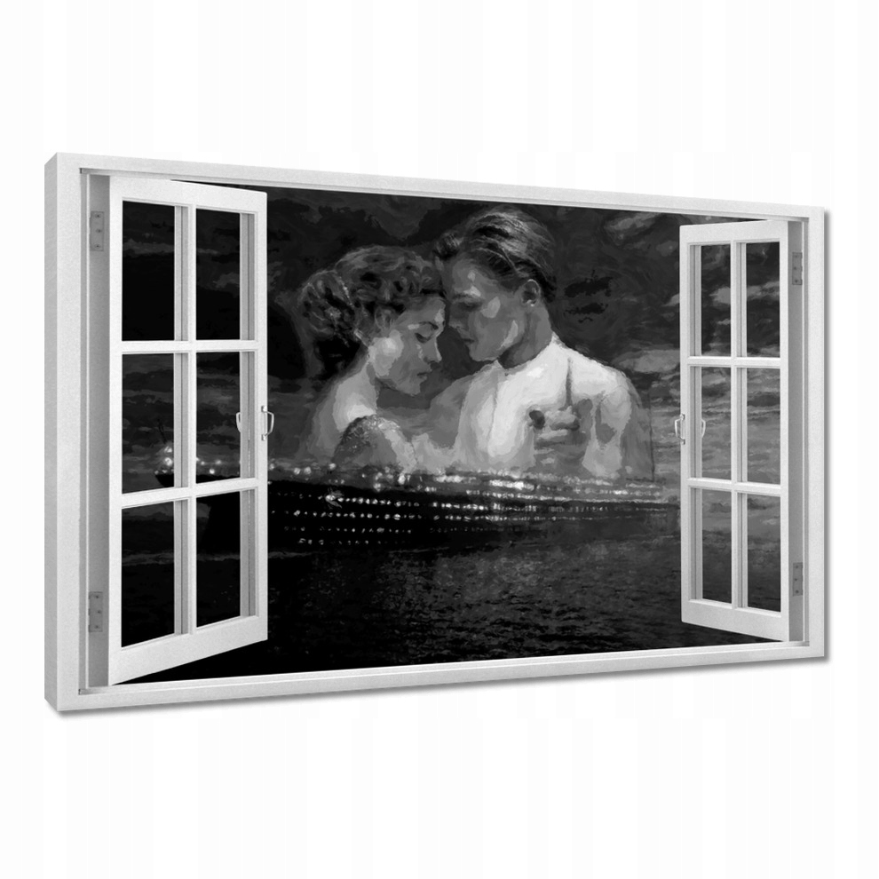 

Obrazy 60x40 Titanic Czarno biały