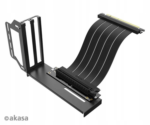 Akasa Riser black Pro, vertikálny Vga držiak AK-CBPE02-20B