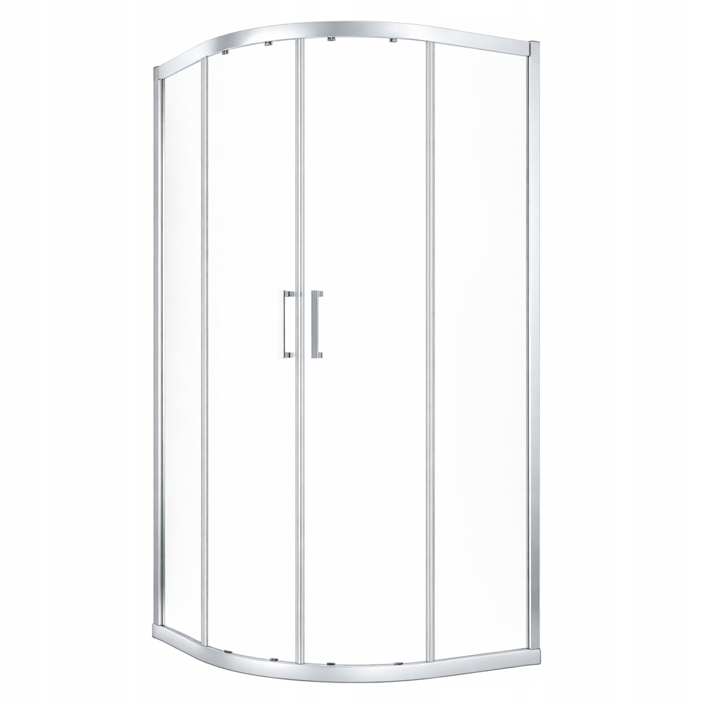 Sprchový kout půlkruhová posuvná MS600 – 100 x 100 cm Swiss Meyer