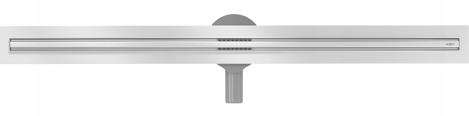 MEXEN FLAT SLIM ODPŁYW LINIOWY OBROTOWY SYFON 80 INOX Długość 80 cm