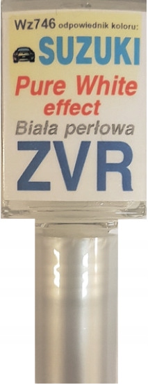 Suzuki Zvr Pure White Lakier Samochodowy Zaprawka Do Rys 10 ML Arasystem