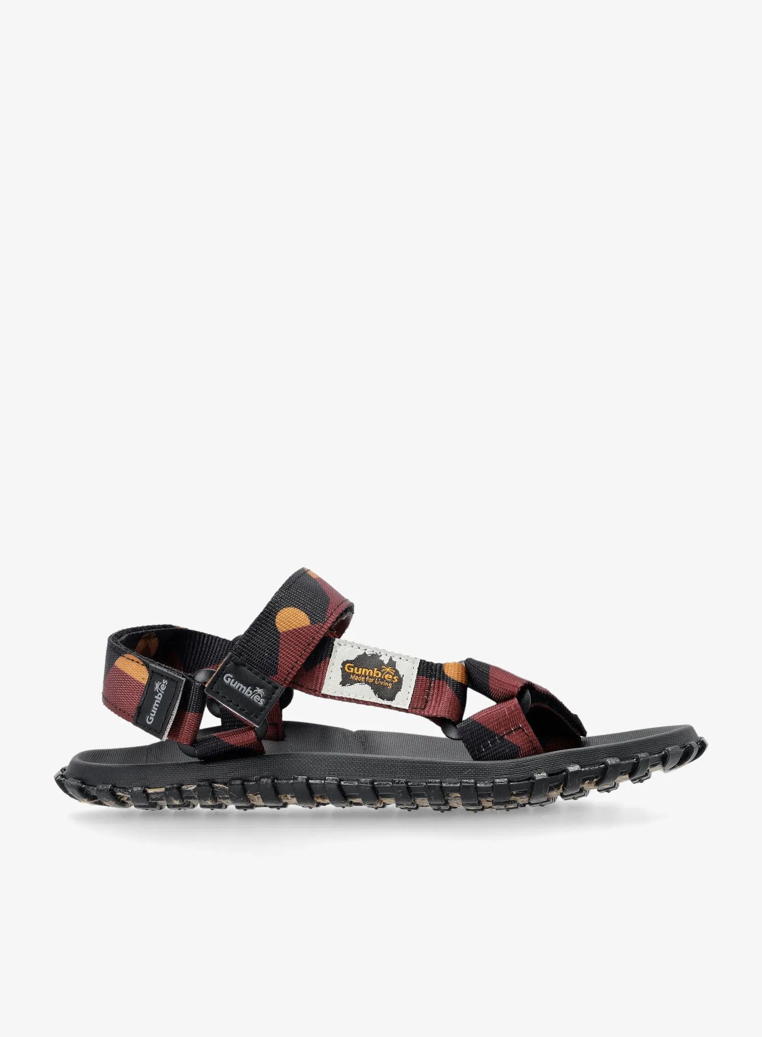 Sandały sportowe Gumbies Scrambler Sandals burgundy/orange 36